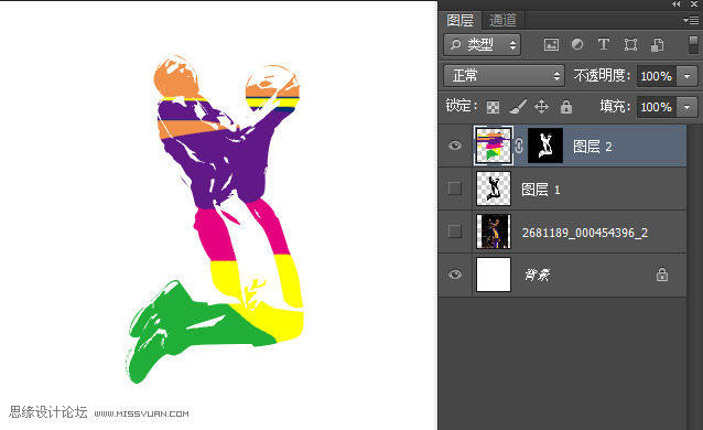 Photoshop»æÖÆÑ¤ÀöÉ«²ÊµÄÔ˶¯Ô±Ð§¹û
