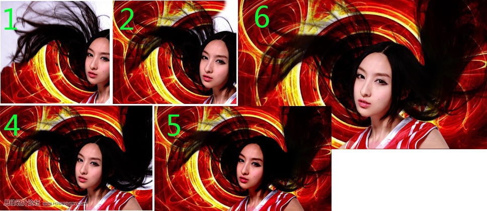 Photoshop简单的给人像头发丝抠图处理,PS教程,思缘教程网