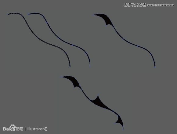 Illustrator使用钢笔制作窗帘布效果