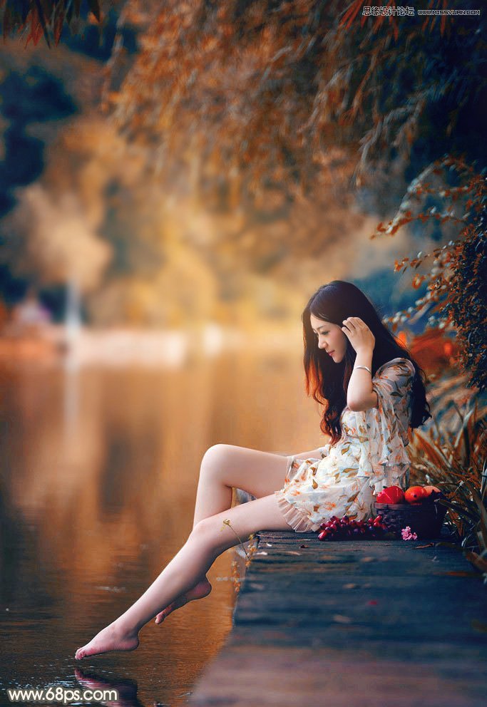 PhotoshopӱŮ＾ɫ