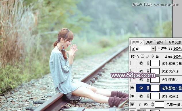 Photoshopϵ⾰ŮΨůɫЧ
