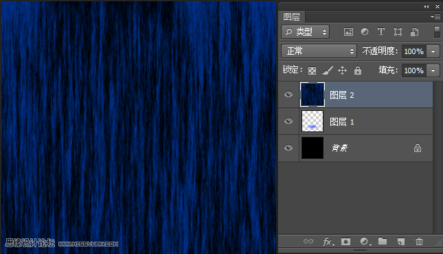 Photoshop制作蓝色绚丽的光线效果图