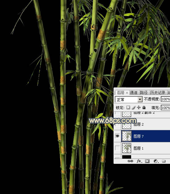 Photoshop合成中国风意境园林效果图