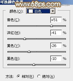 Photoshop调出外景人像秋季淡黄色调