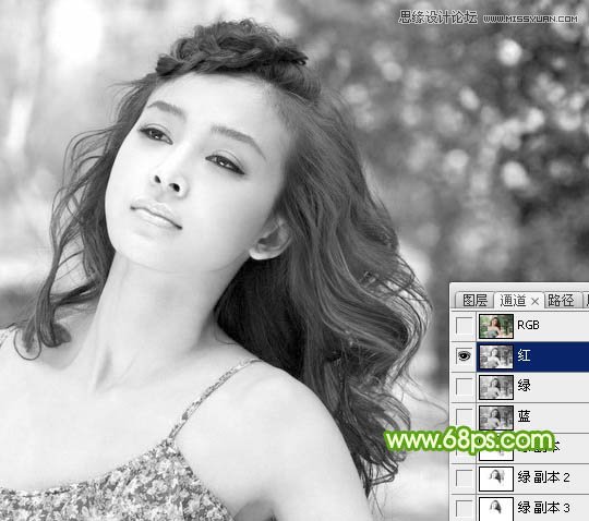 photoshop巧用通道抠出人像头发丝教程 - ps转载教程