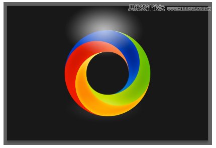 photoshop设计时尚绚丽的圆形企业logo - ps转载教程