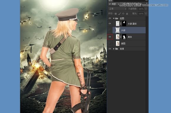 Photoshop合成超酷的生化危机海报效果图