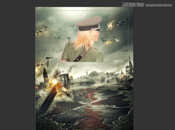 Photoshop合成超酷的生化危机海报效果图