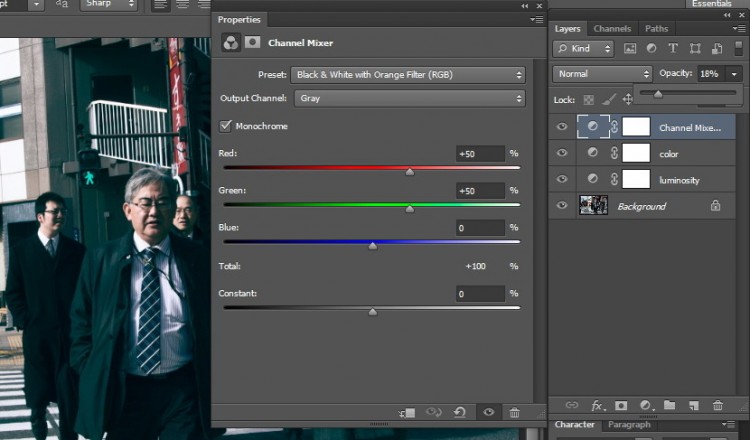 PhotoshopߵƬӰɫ
