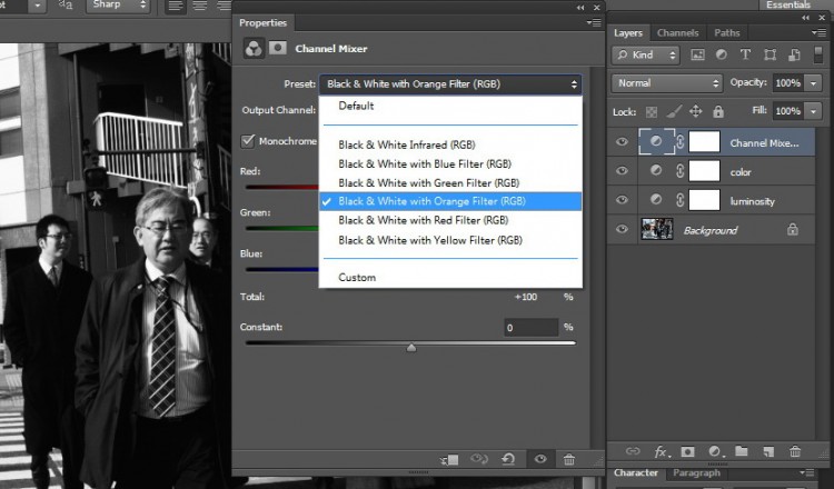 PhotoshopߵƬӰɫ