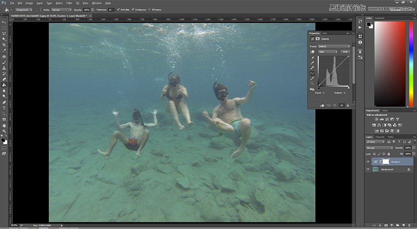 PhotoshopɵˮƬͨ͸