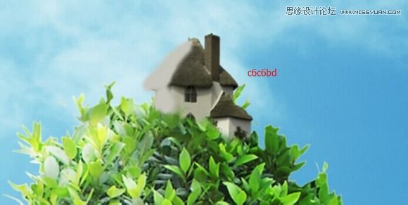 Photoshop合成创意的长在人像上的树木