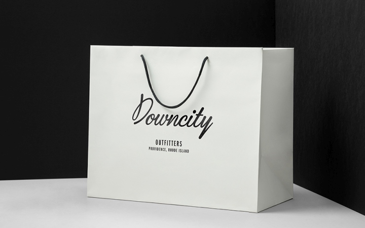 Downcity户外企业品牌VI设计欣赏