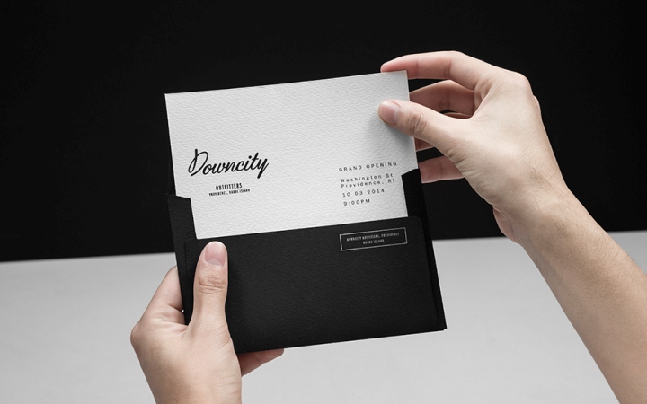 Downcity户外企业品牌VI设计欣赏