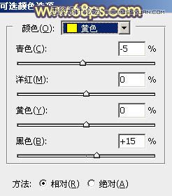 Photoshop给外景婚片添加唯美的黄昏效果
