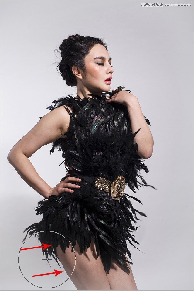 Photoshop通过液化工具打造完美的人像效果