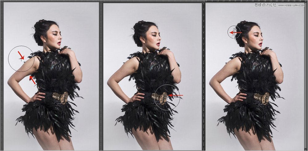 Photoshop通过液化工具打造完美的人像效果
