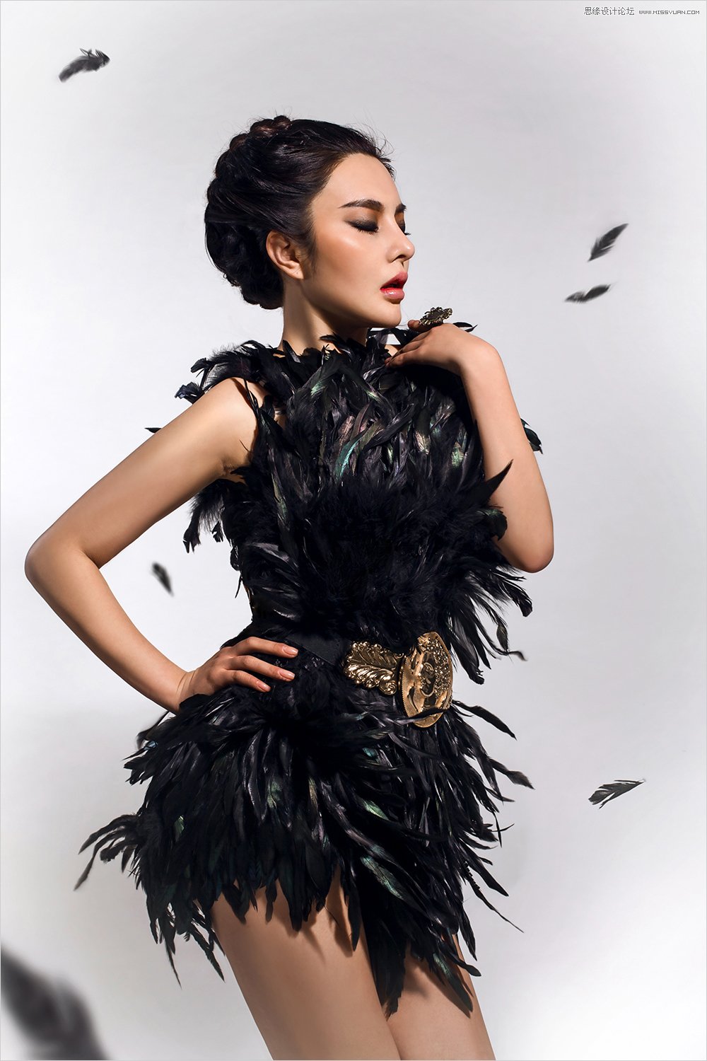 Photoshop通过液化工具打造完美的人像效果