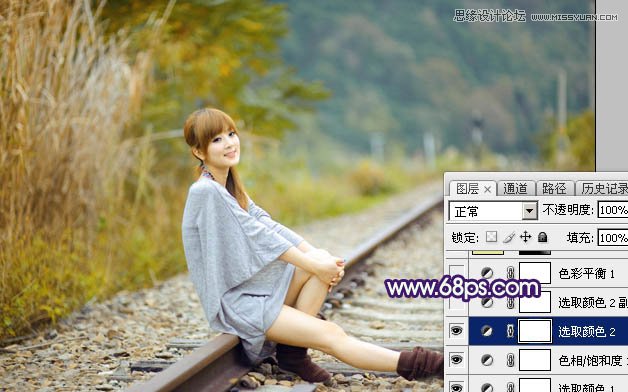 Photoshop调出果子照片甜美的逆光效果图