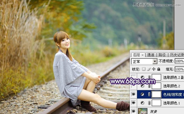 Photoshop调出果子照片甜美的逆光效果图