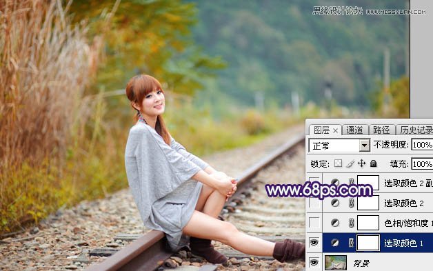 Photoshop调出果子照片甜美的逆光效果图