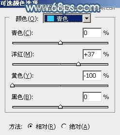Photoshop调出外景唯美的蓝色艺术效果