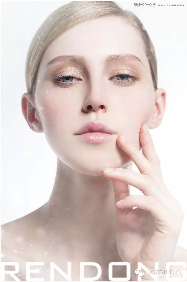 Photoshop调出人像照片唯美的妆容片效果