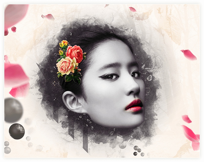 PhotoshopϳɹŵΨͷЧͼ