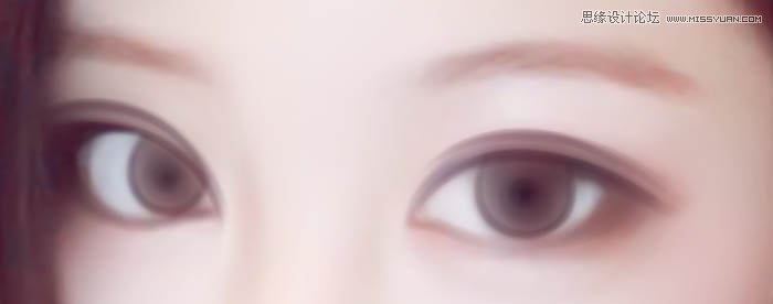 Photoshop把模糊的手机美女照片转手绘处理