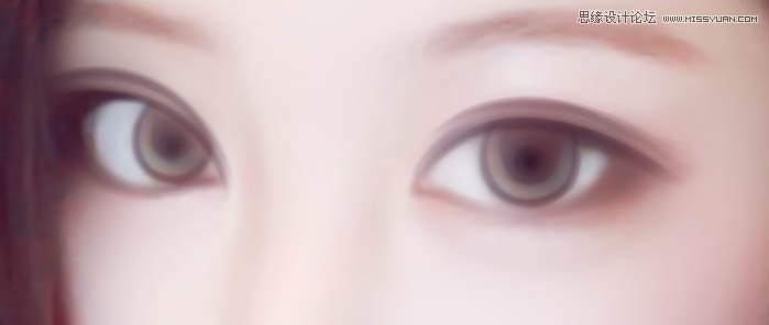 Photoshop把模糊的手机美女照片转手绘处理