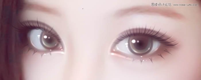 Photoshop把模糊的手机美女照片转手绘处理