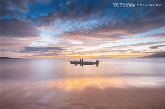 Photoshop修复细节严重缺失的风景照片