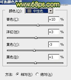 Photoshop调出公园果子照片暖色逆光效果