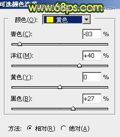 Photoshop调出公园果子照片暖色逆光效果