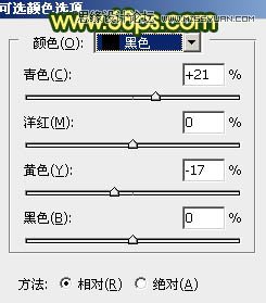 Photoshop调出公园果子照片暖色逆光效果
