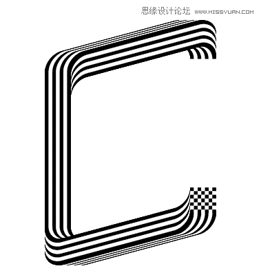 Illustrator巧用路径混合工具绘制酷炫的字体效果