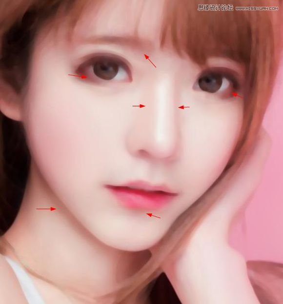 Photoshop调出可爱女孩唯美的手绘效果图