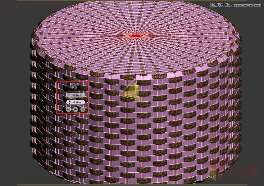 3DMAX制作逼真的藤编家具模型教程