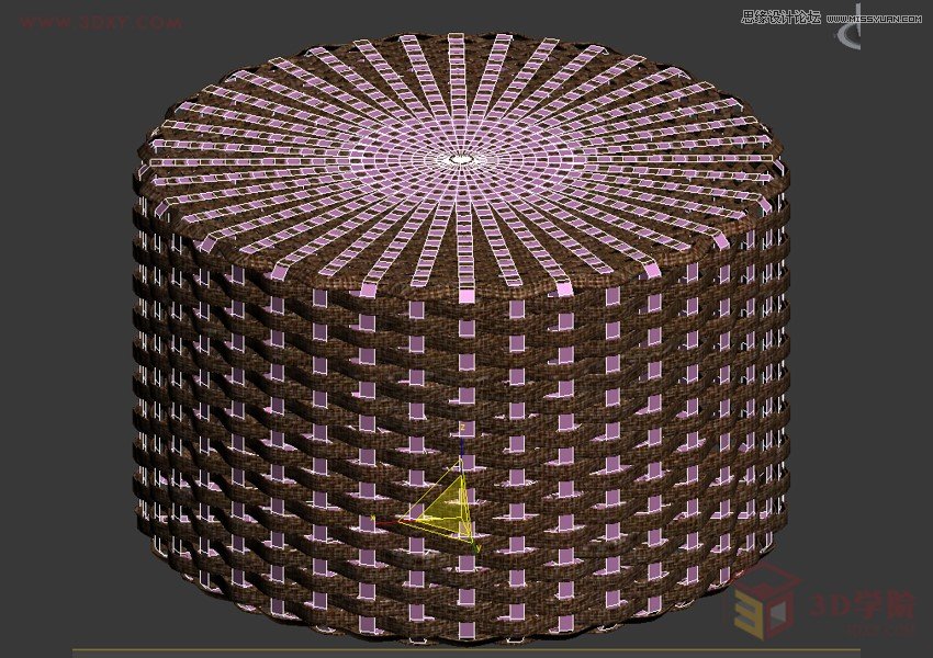 3DMAX制作逼真的藤编家具模型教程