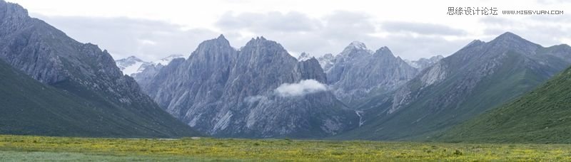 Photoshop利用脚本功能制作清晰的景深风景图
