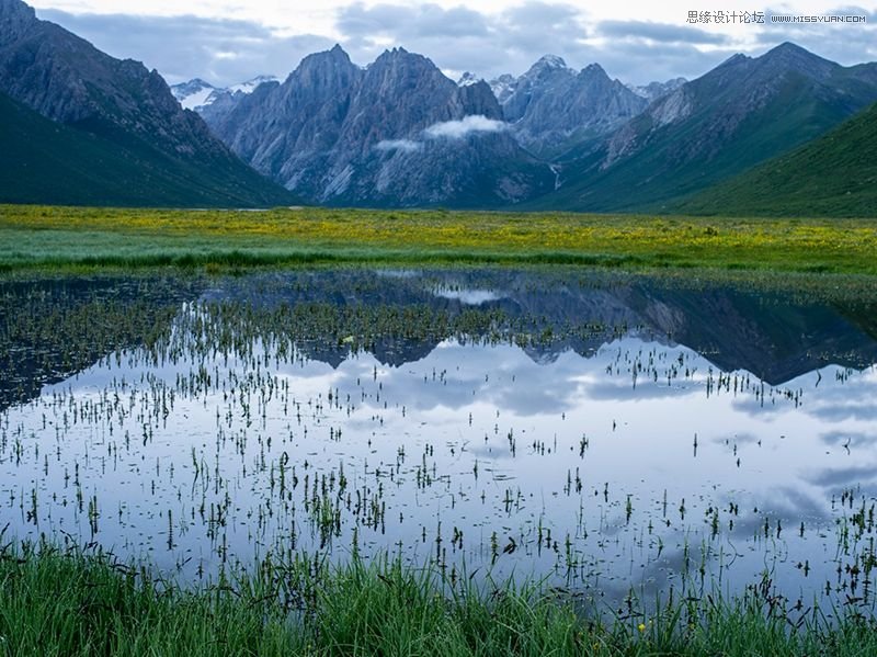 Photoshop利用脚本功能制作清晰的景深风景图