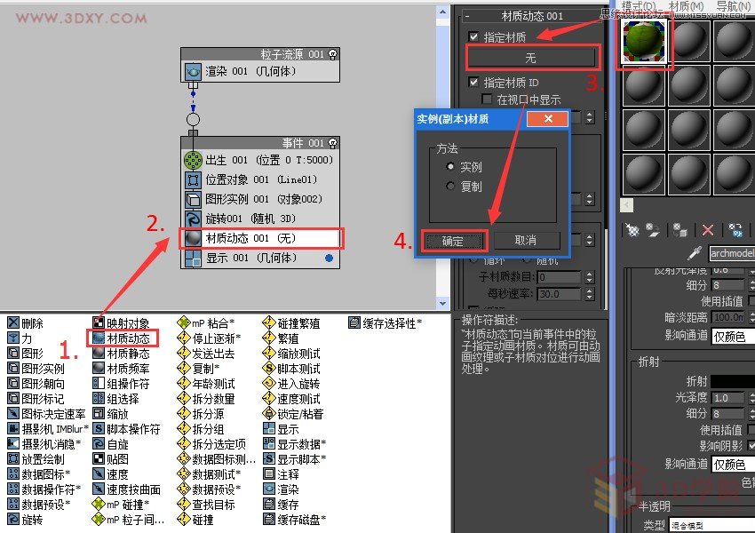 3ds MAX巧用粒子流制作创意草雕动物