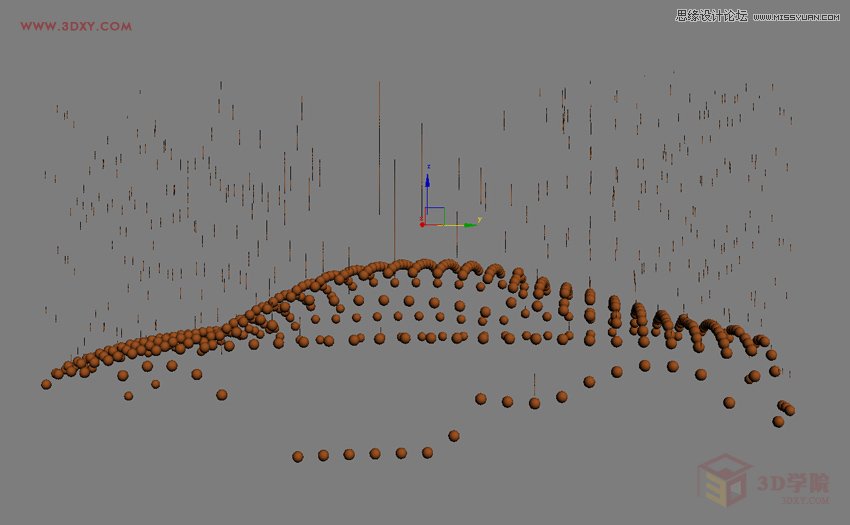 3DMAX制作悬浮球体艺术造型雕塑效果