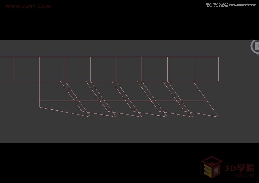 3DMAX详解如何建造鱼鳞状建筑模型
