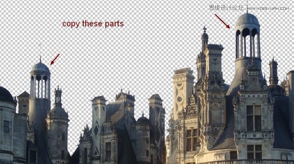 Photoshop合成秋季唯美的城堡场景图