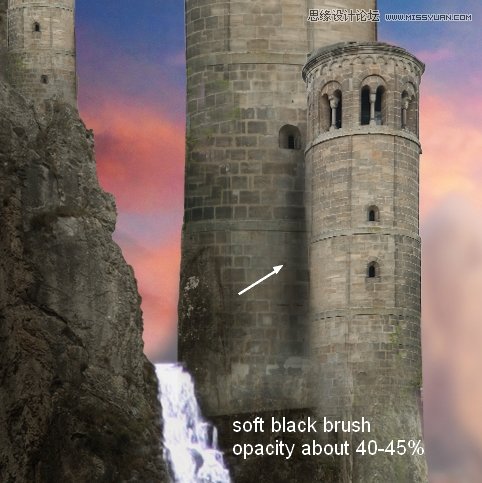 Photoshop合成秋季唯美的城堡场景图