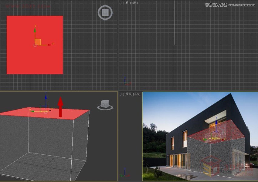 3DMAX巧用透视匹配给照片建模