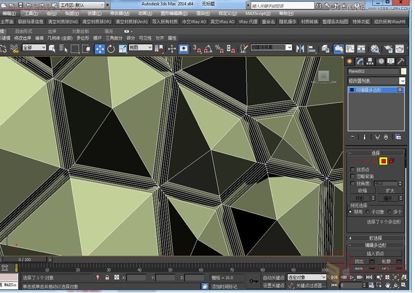 3DMAX详细解析水立方外造型建模教程