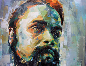 Joshua Miels人物肖像油画作品设计欣赏