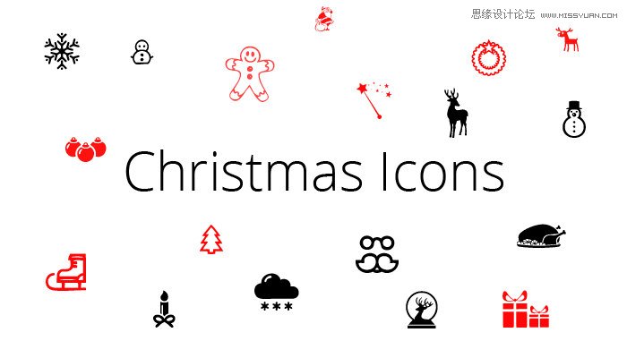 20款令人惊喜的圣诞节主题字体打包下载